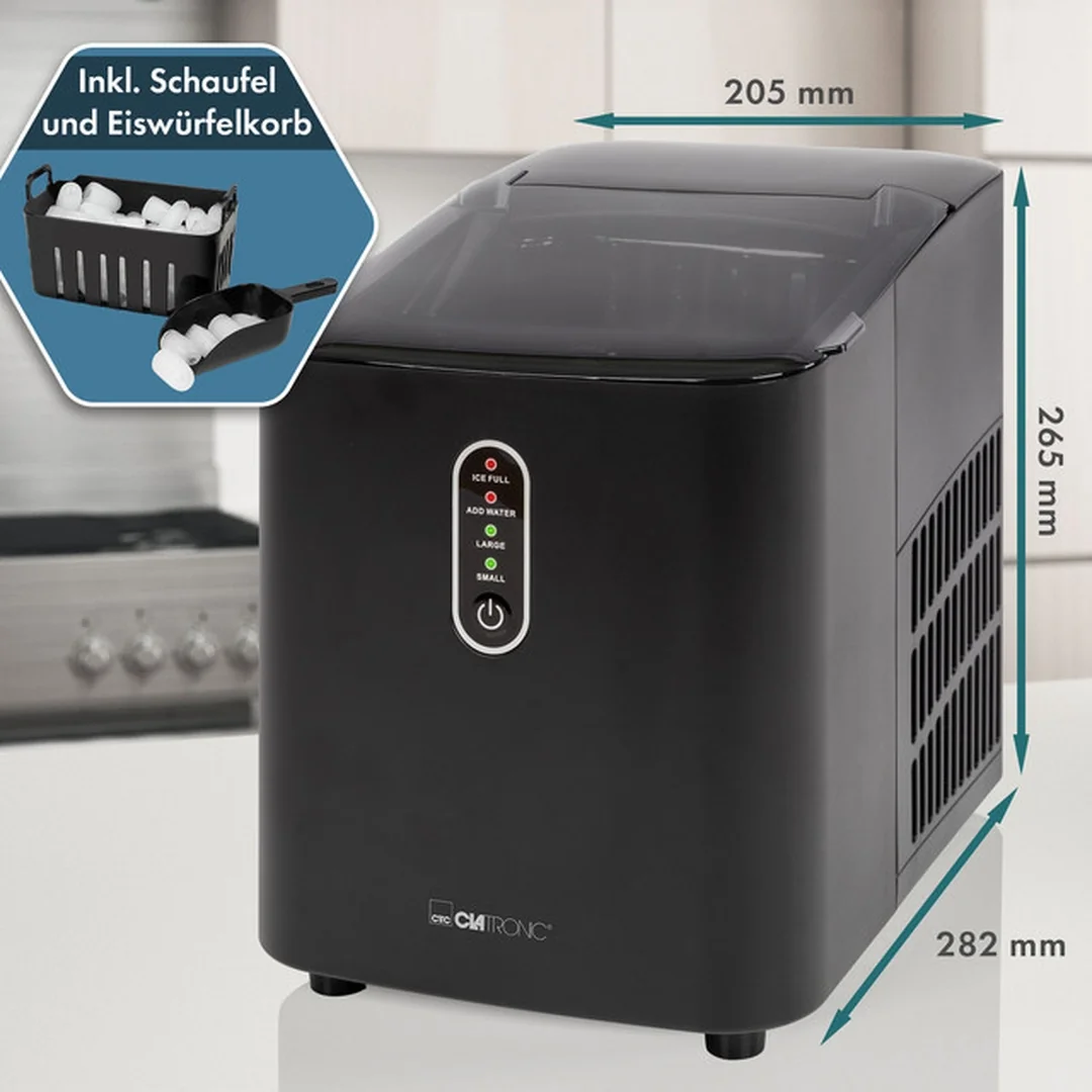 CLATRONIC EWB 3798 BK výrobník ledu