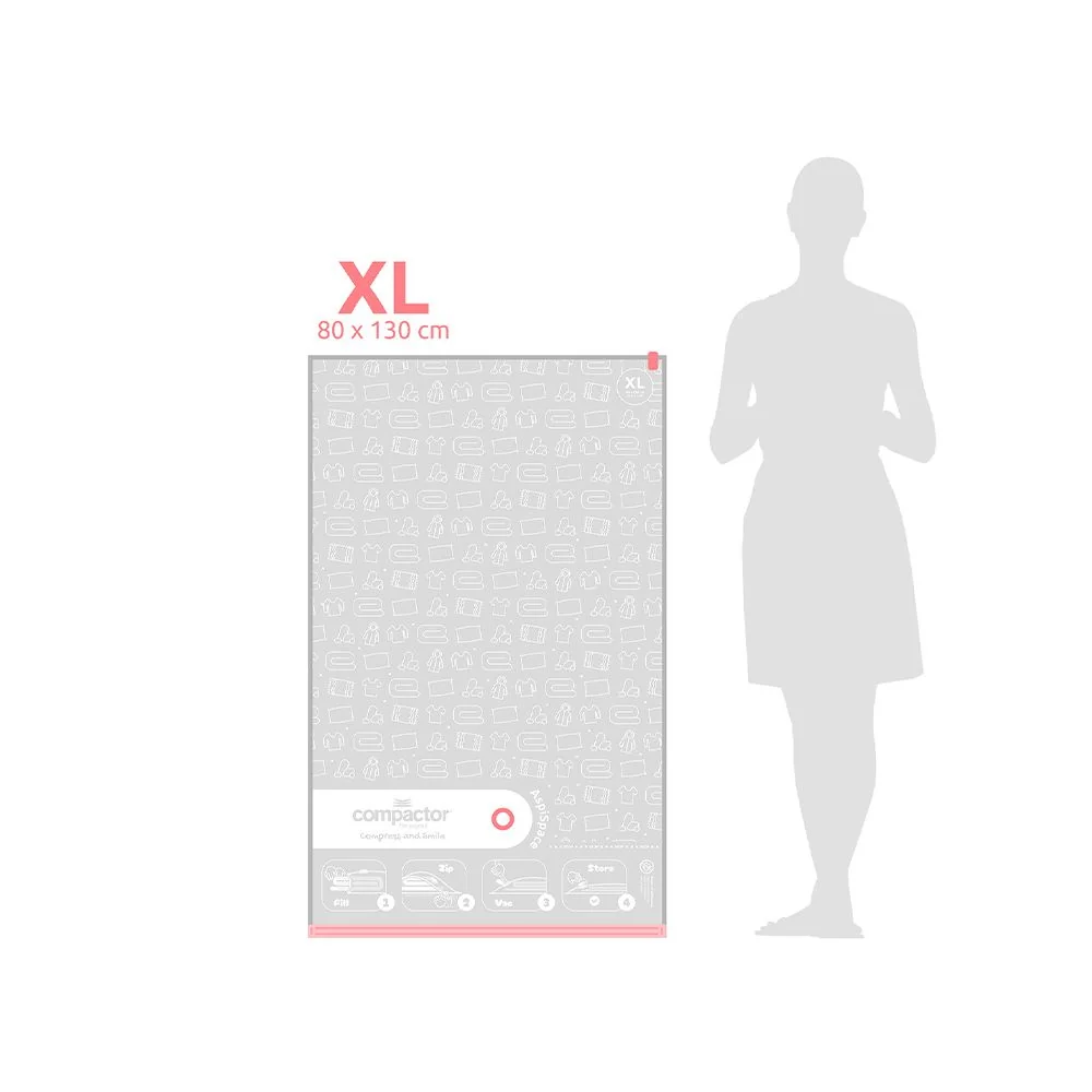 Compactor Bag Aspispace XL 140 l vakuový úložný pytel 80x130 cm