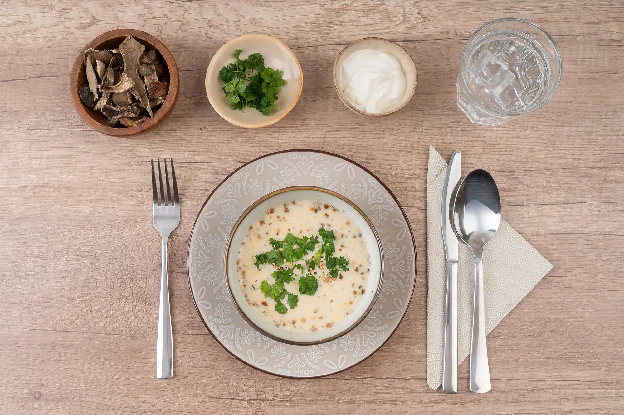 KetoDiet Proteinová polévka - příchuť houbová (7 porcí)