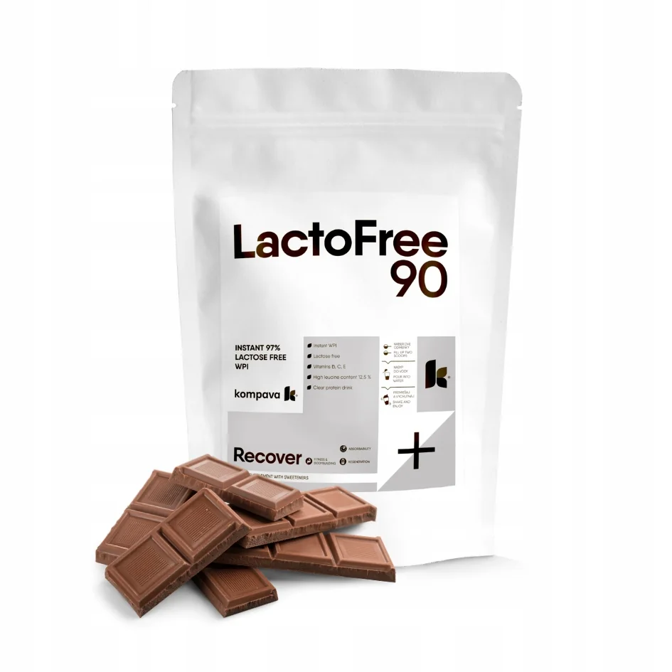KOMPAVA LactoFree 90 čokoláda 1000g