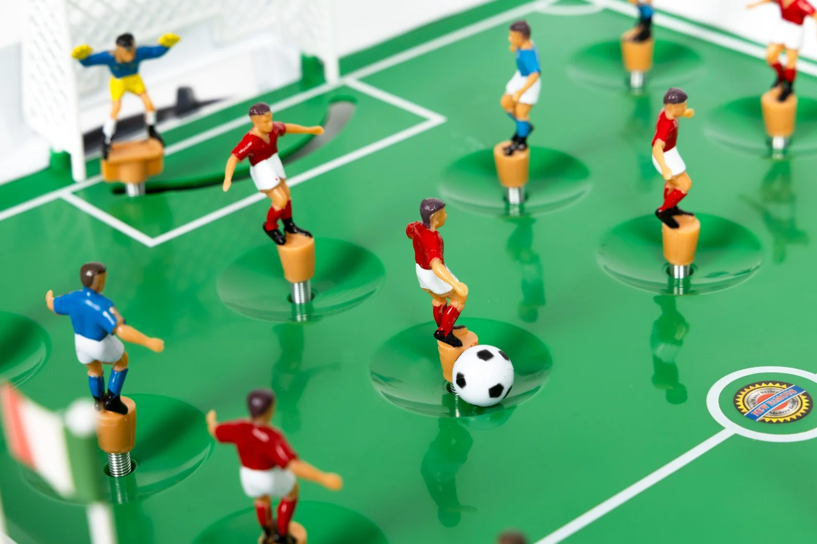 TULIMI Mini stolní fotbal na pružinách, 22 hráčů