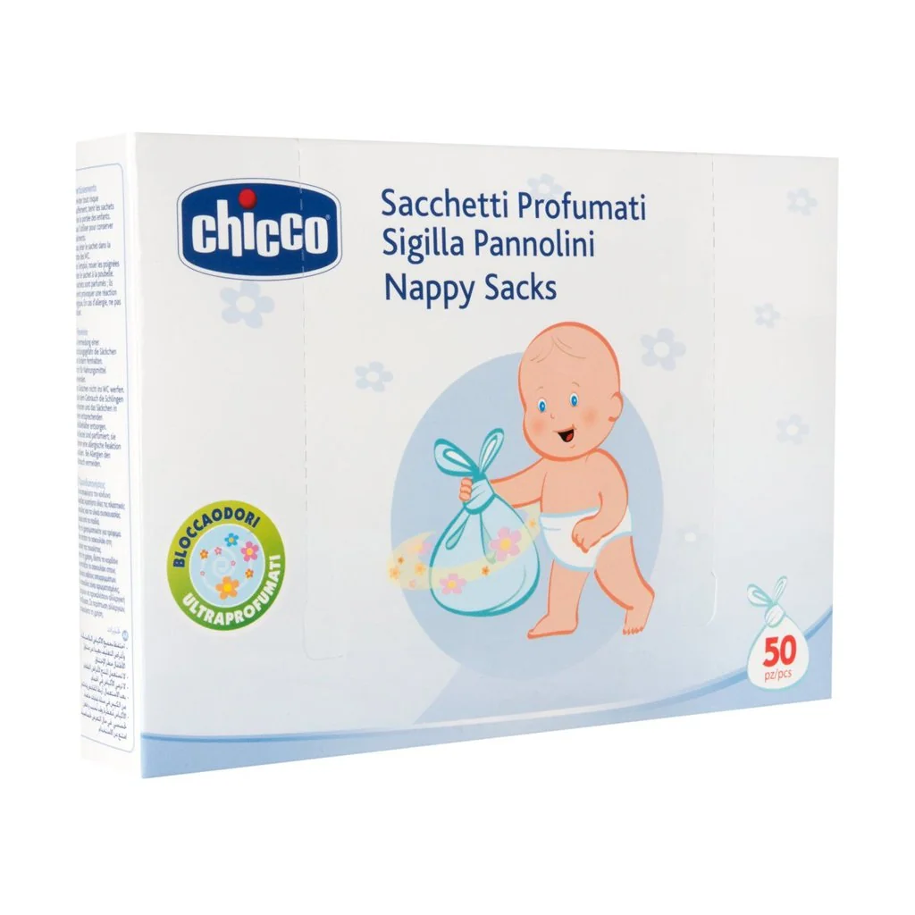 Chicco Sáčky na likvidaci plenek parfémované 50 ks 