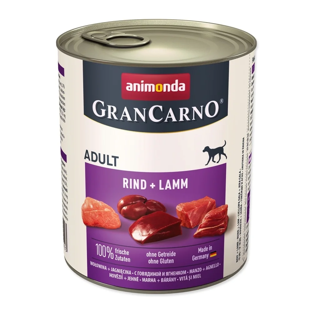 Animonda Adult hovězí a jehně konzerva 800 g