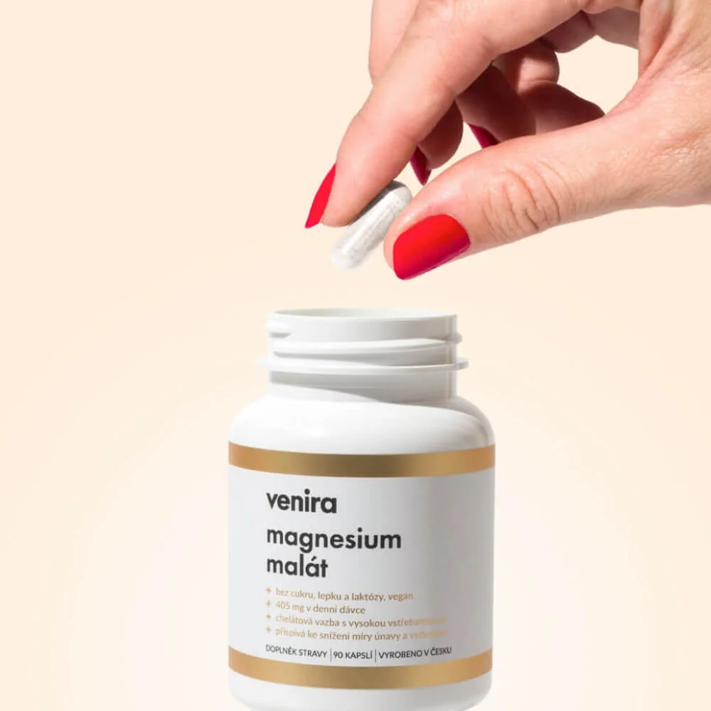 Venira Magnesium malát 90 kapslí