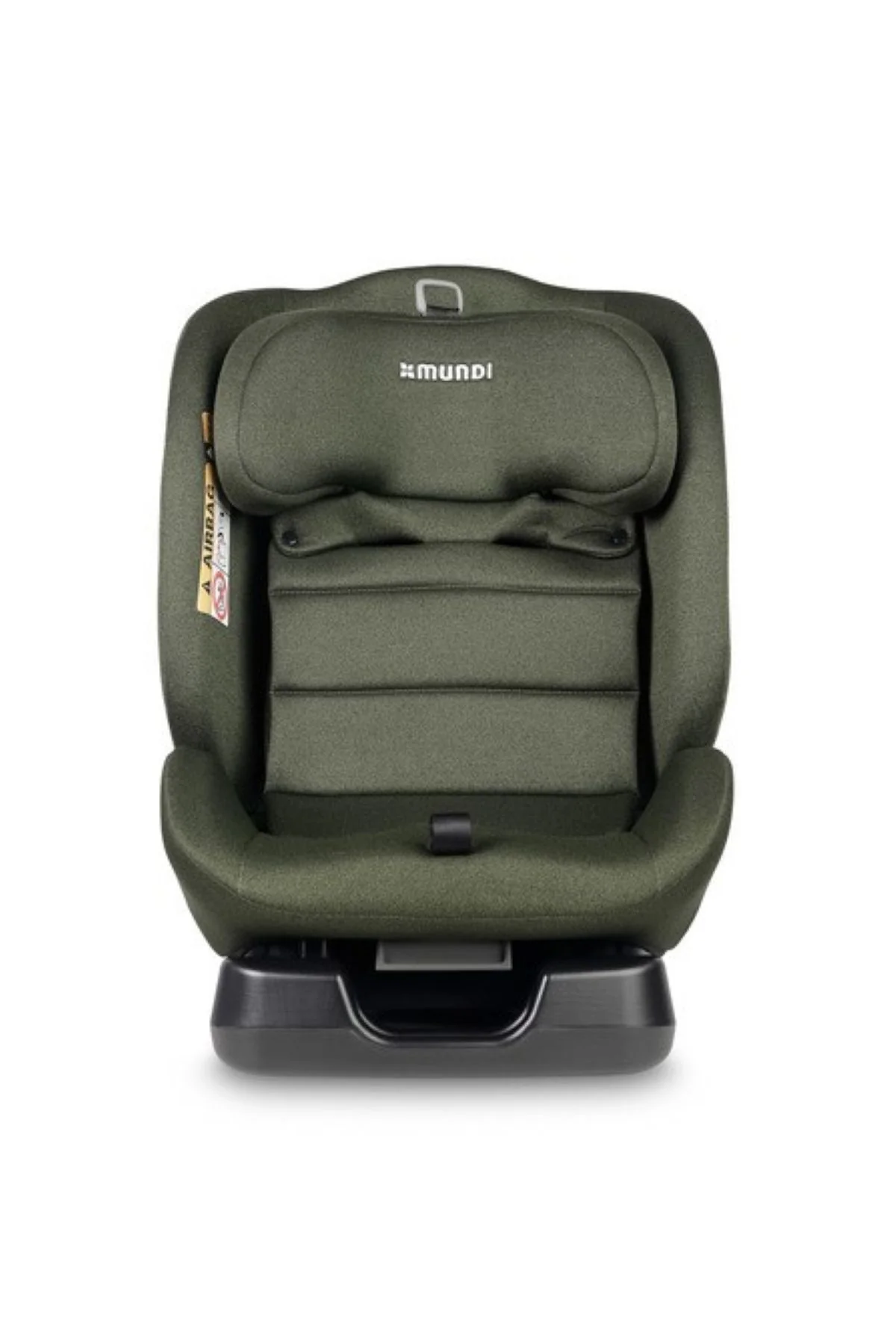 Caretero Dětská autosedačka Mundi i-Size, khaki, 40–150 cm