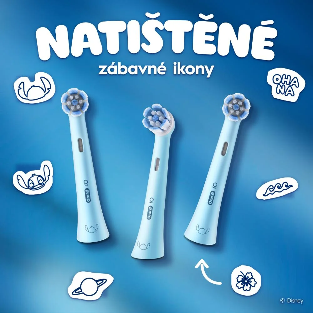 Oral-B iO Kids 6+ Stitch náhradní hlavice 4 ks