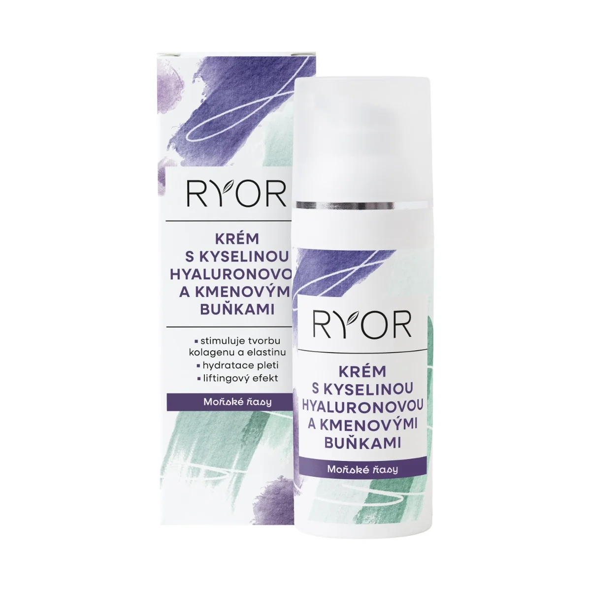 Ryor Krém kyselinou hyaluronovou a kmenovými buňkami 50 ml