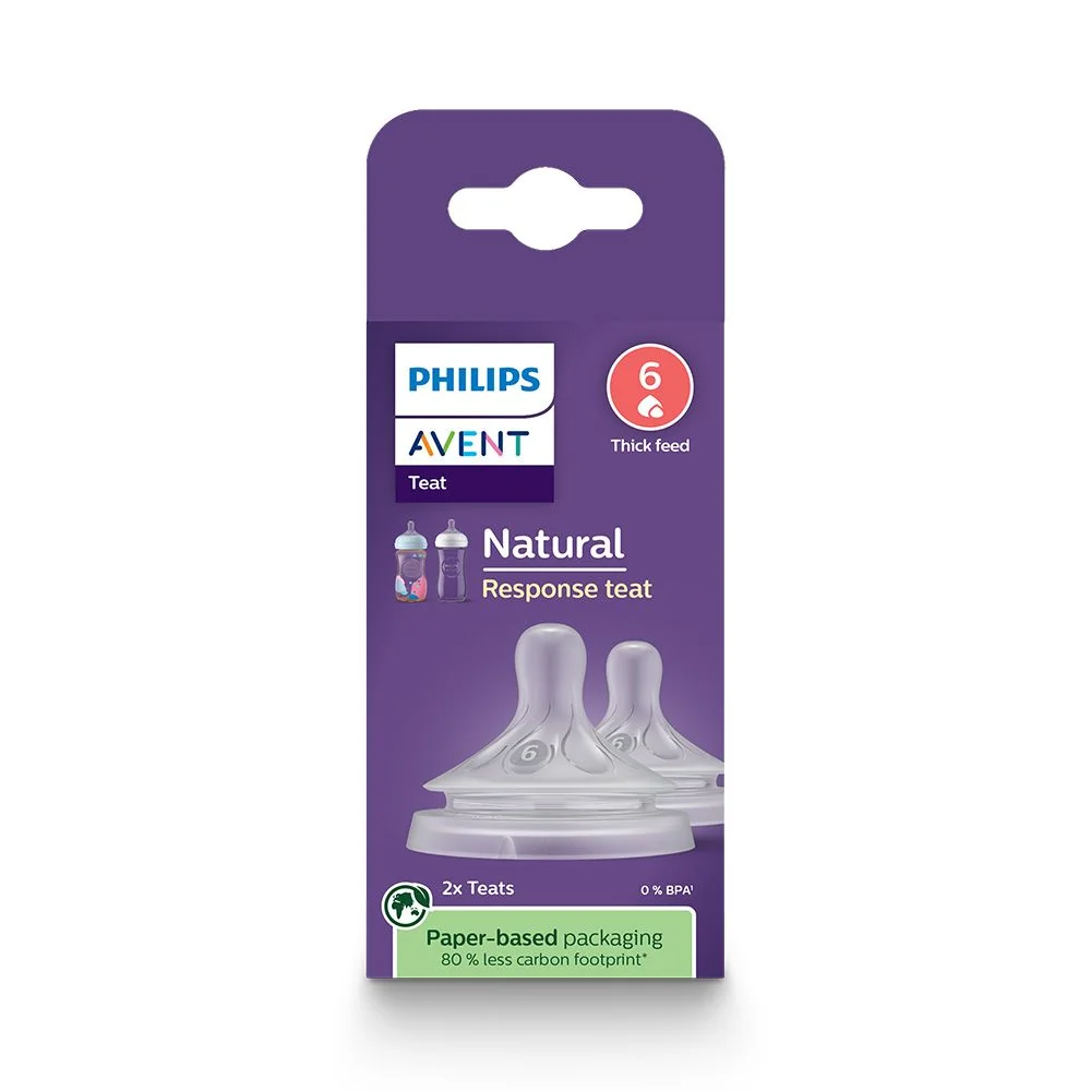 Philips Avent Natural Response 6 Savička na kaši 6m+ 2 ks
