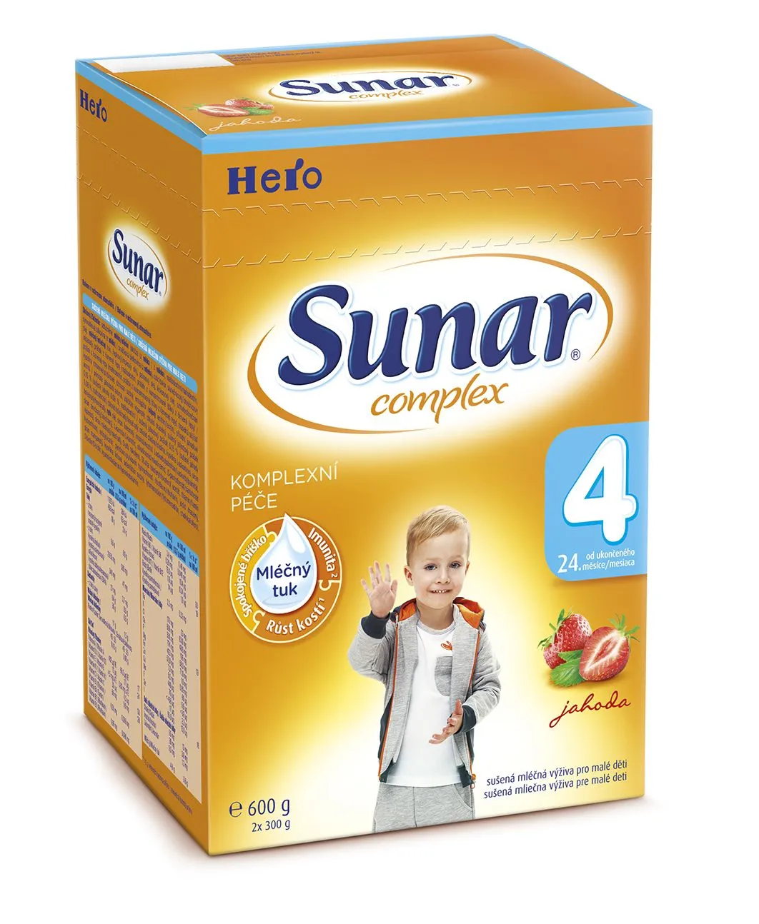 Sunar complex 4 jahoda 600g