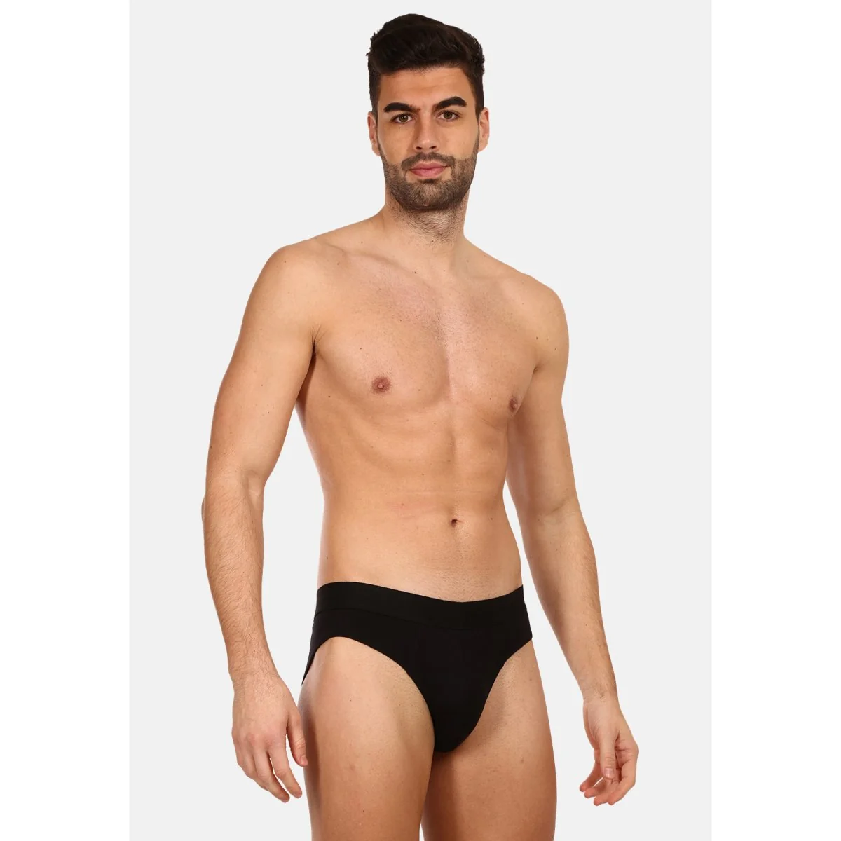 Nedeto 10PACK pánské slipy černé (10NDTS001) 3XL