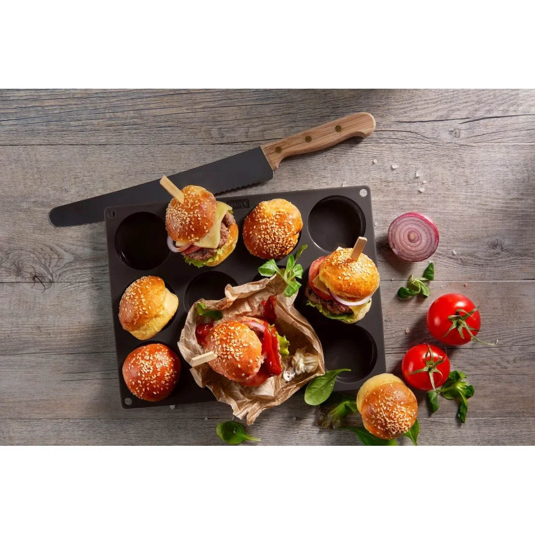 Lurch Flexiform silikonová forma na mini burgery 6cm (00085087)