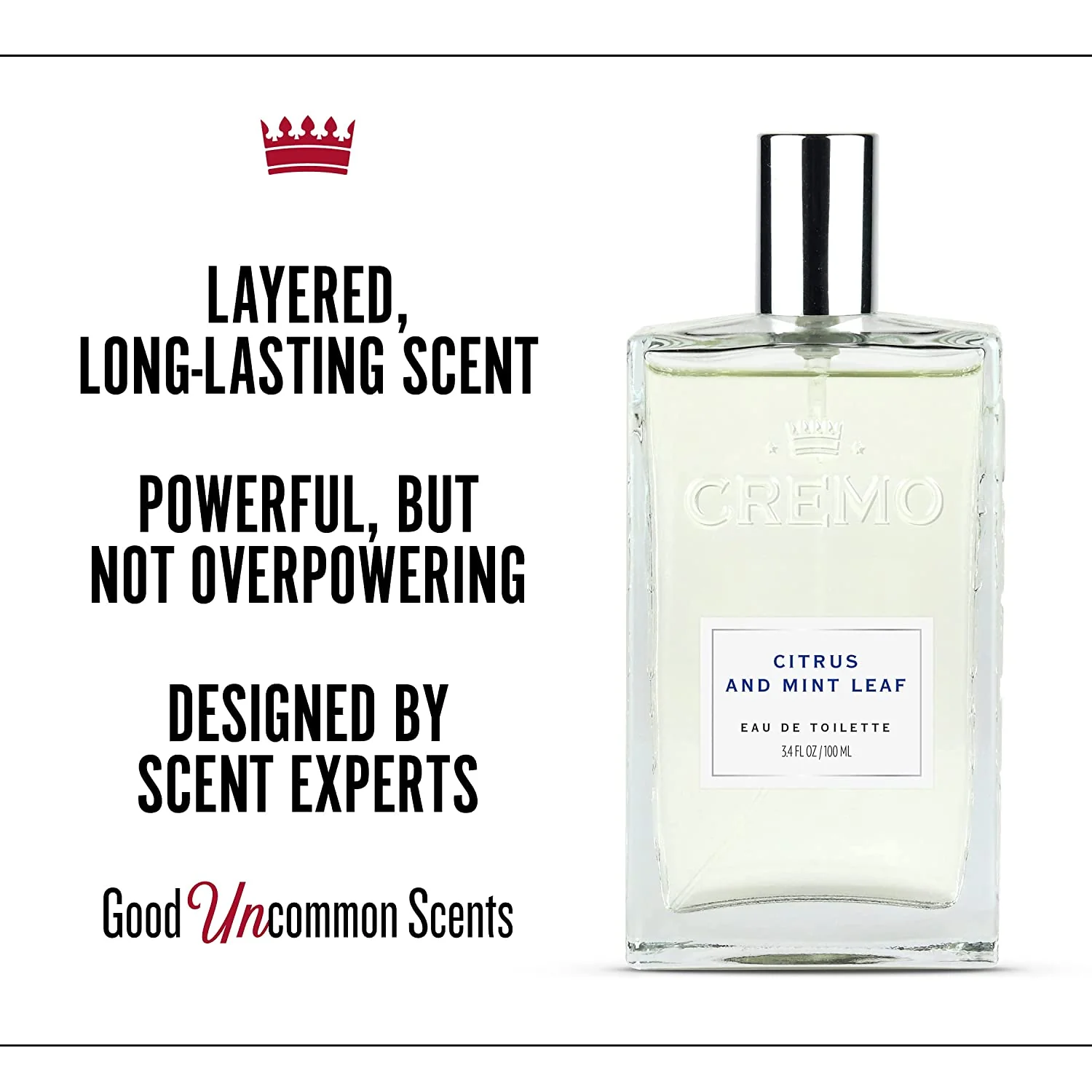Cremo Citrus & Mint Leaf toaletní voda 100 ml