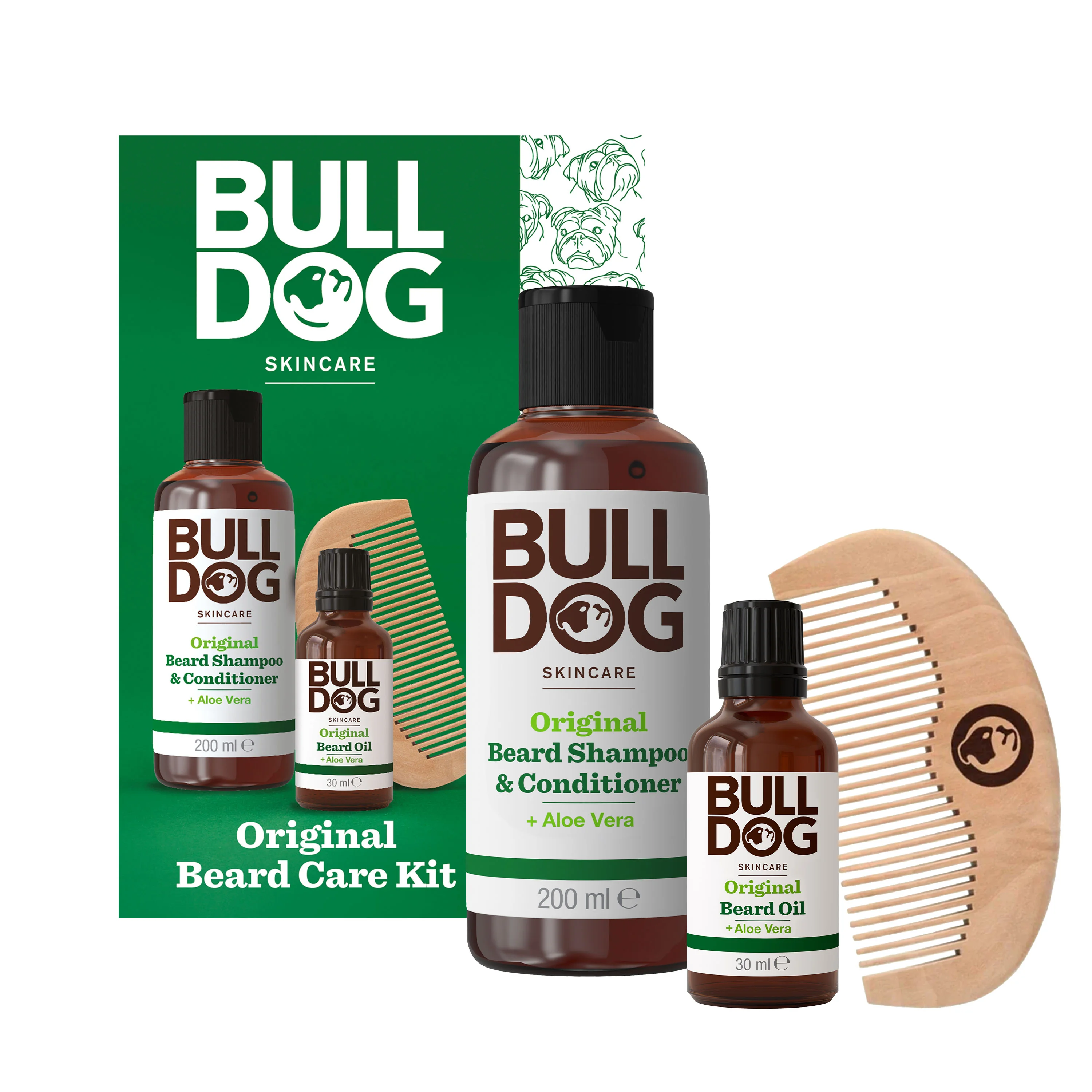 Bulldog Skincare Original Beard Care Kit pánský dárkový set