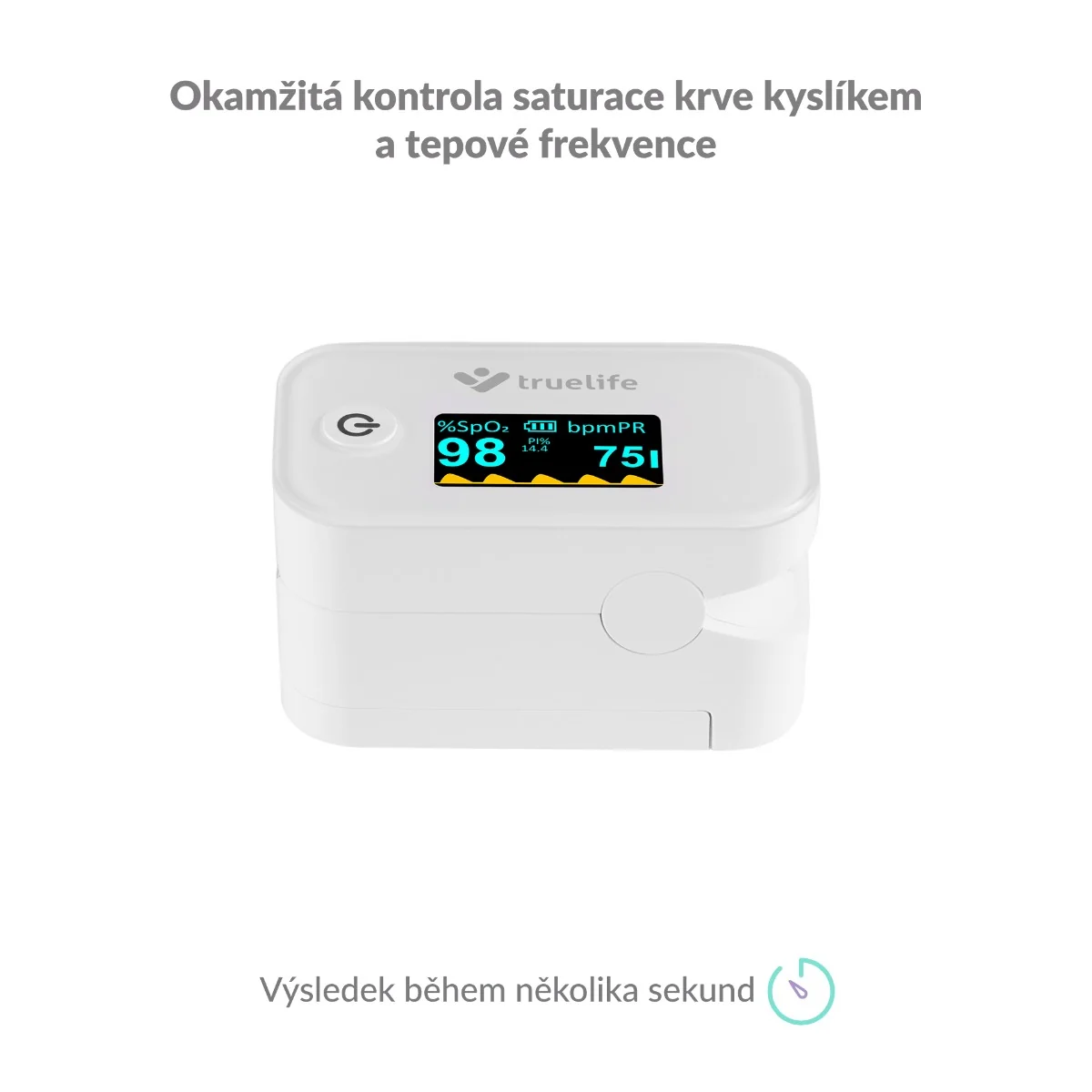 Truelife X3 pulzní oxymetr