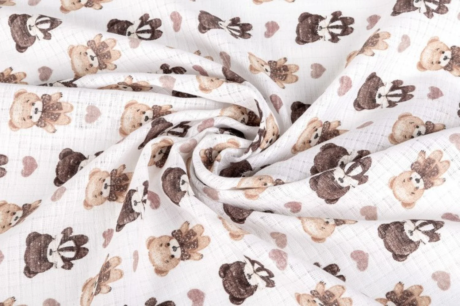 SENSILLO Tetra pleny Basic 70×80 cm Teddy Pink – sada 5 ks, 100% bavlna