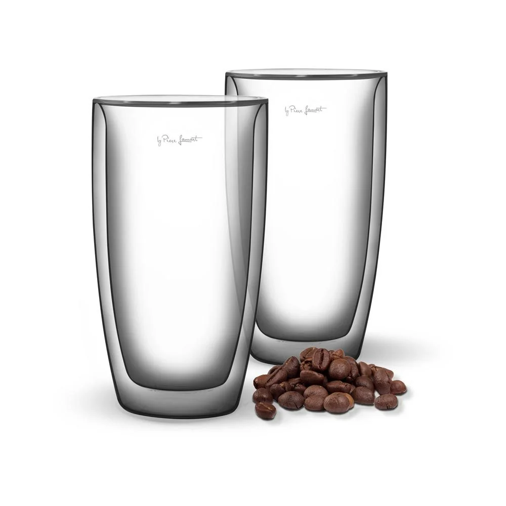 LAMART LT9011 Vaso sklenice café latté 380 ml 2 ks
