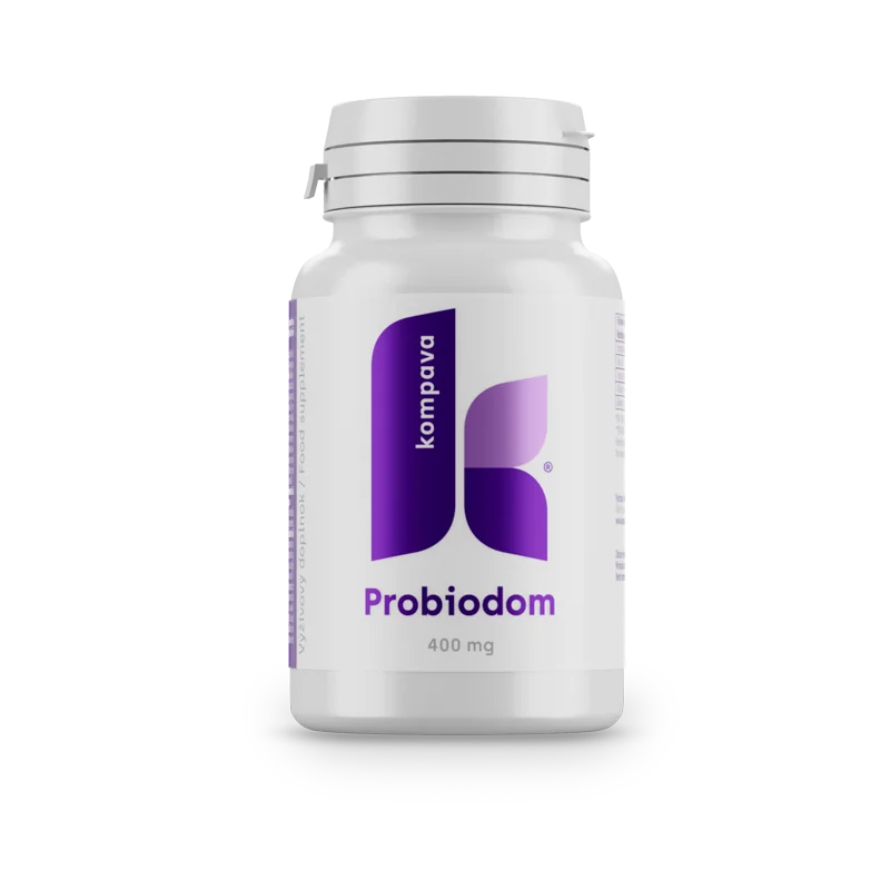 KOMPAVA Probiodom 400 mg 60 kapslí