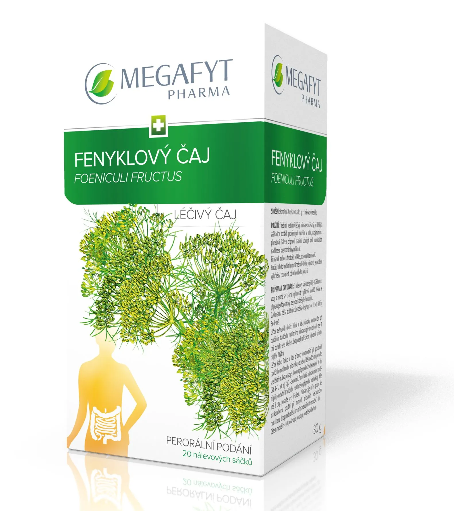 Megafyt Fenyklový čaj nálevové sáčky 20x1,5 g