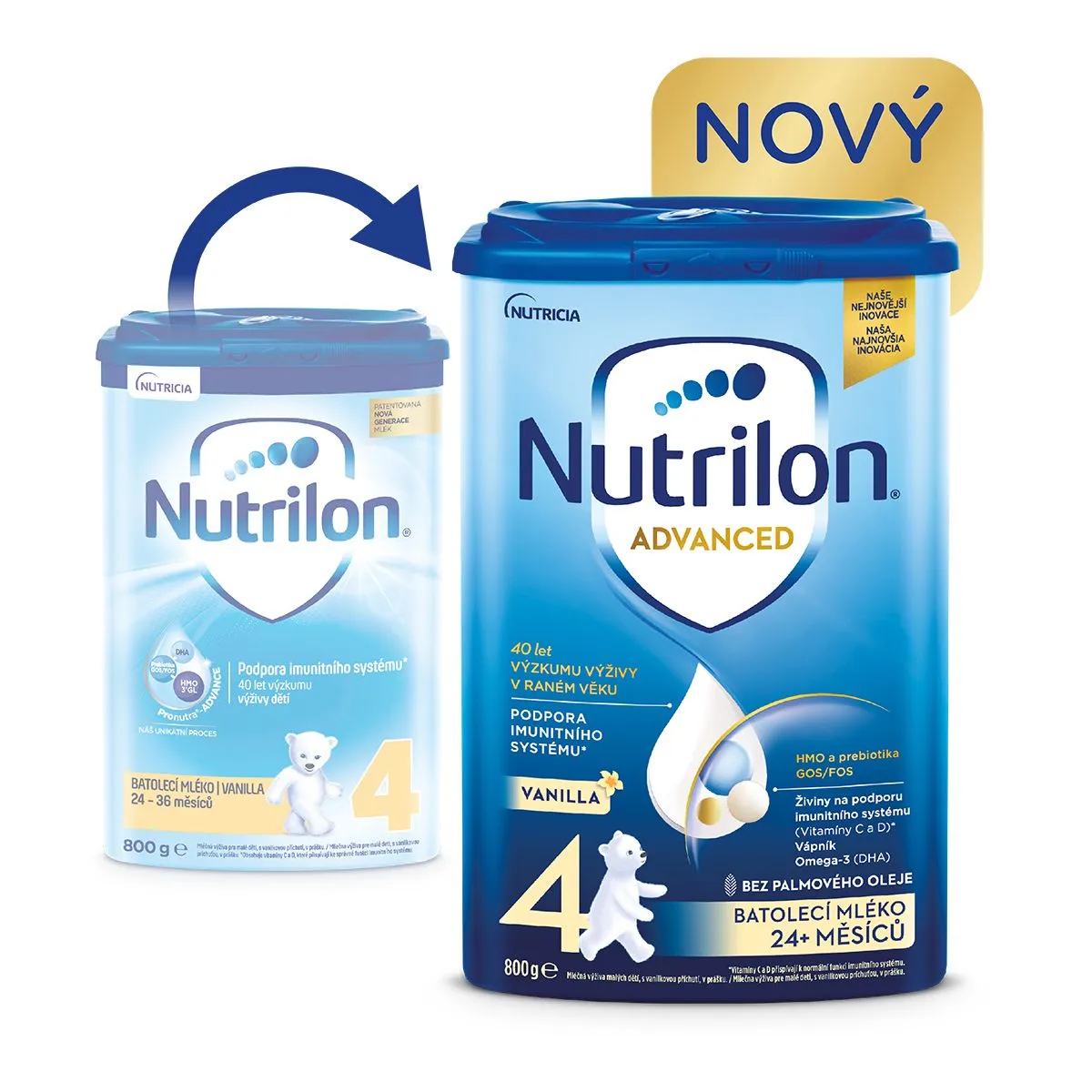 Nutrilon Advanced 4 Vanilla 6x800 g