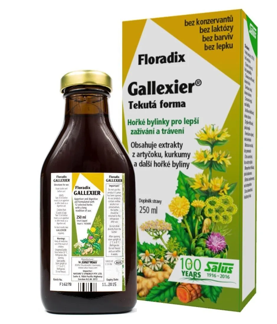 Salus Floradix Gallexier pro zažívání