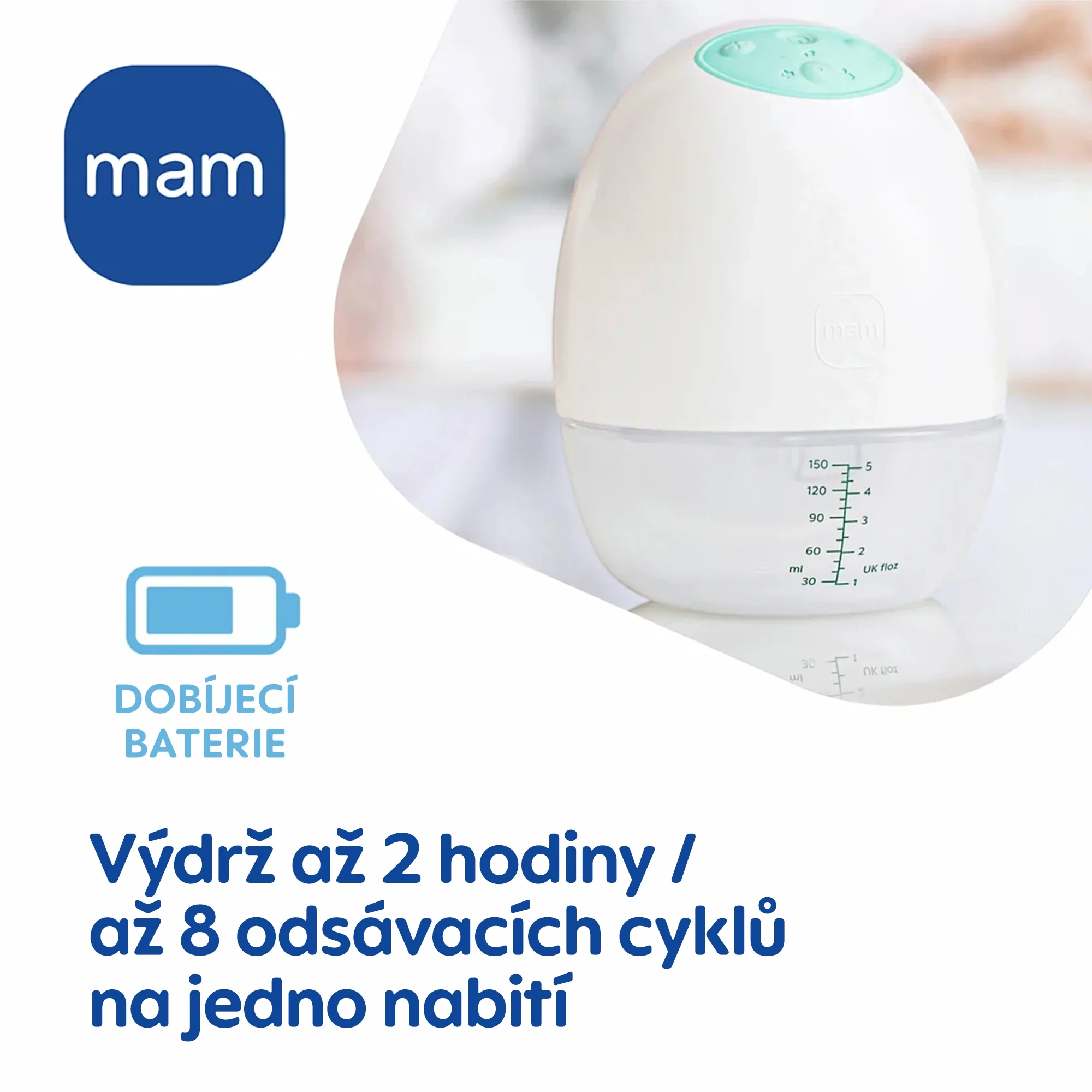 MAM Move odsávačka do podprsenky 1 ks