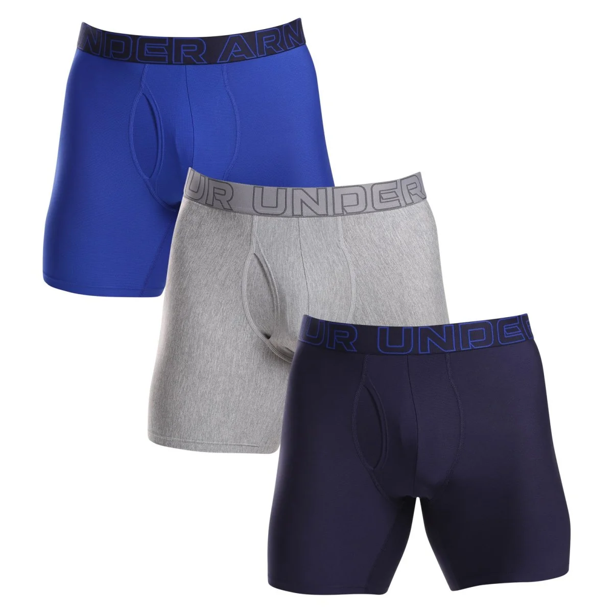 Under Armour 3PACK pánské boxerky vícebarevné (1383884 410) XXL