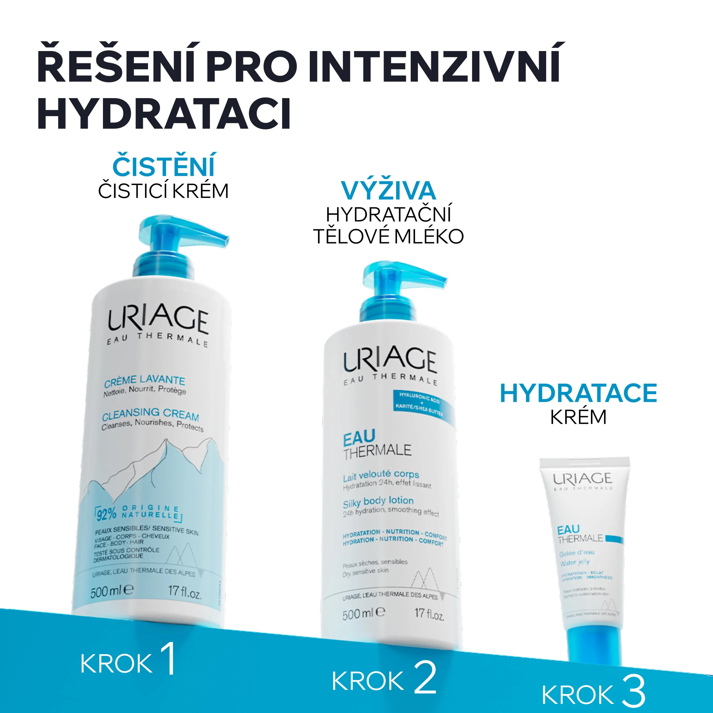 Uriage Čisticí krém 500 ml