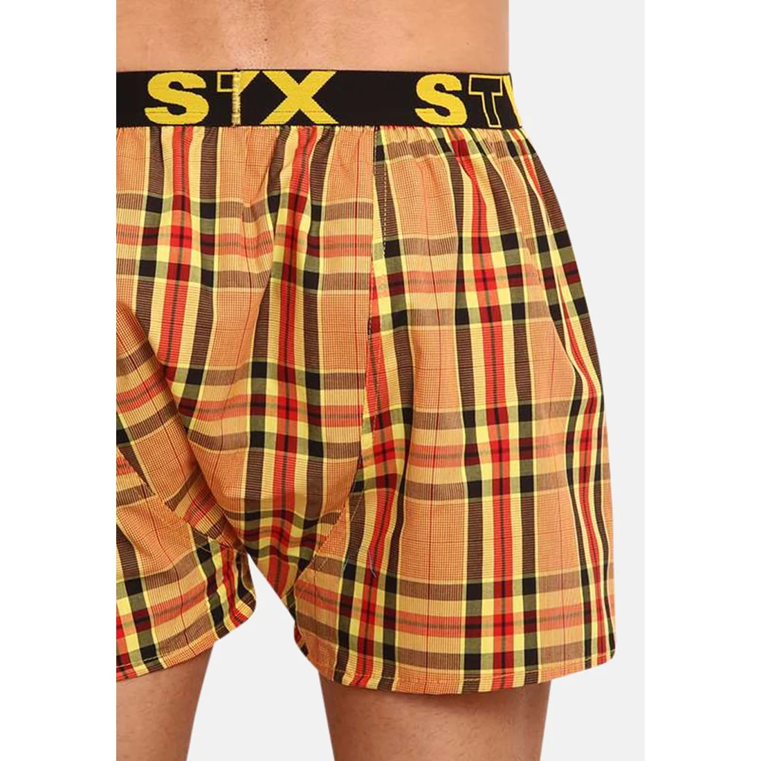 Styx Pánské trenky sportovní guma vícebarevné (B921) XL