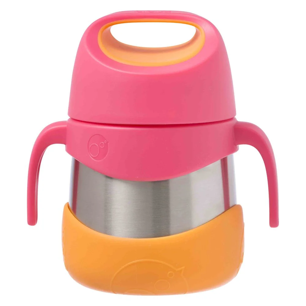 B.BOX Termoska na jídlo - růžová/oranžová 335 ml