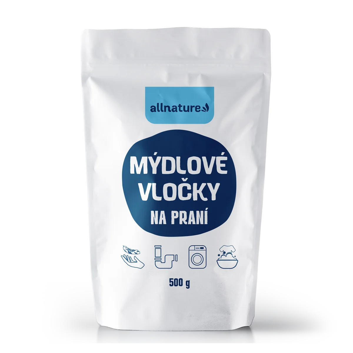 Allnature Mýdlové vločky na praní 500 g