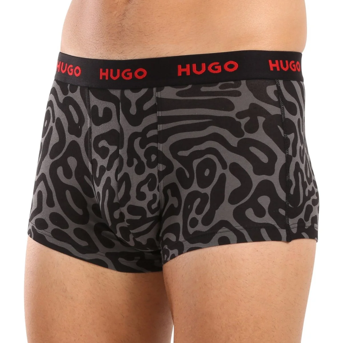 HUGO 3PACK pánské boxerky vícebarevné (50517894 974) L