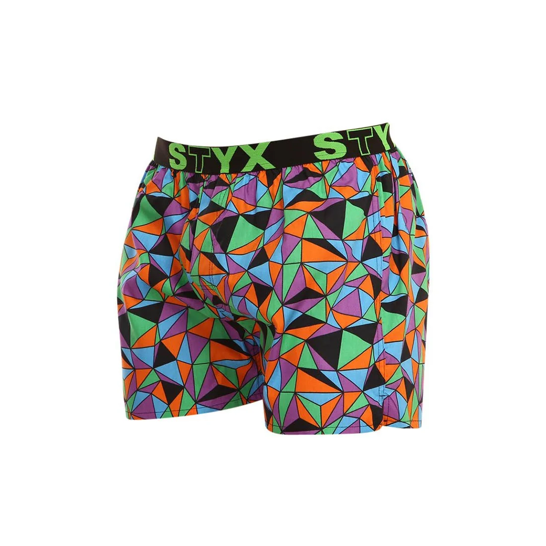 Styx Pánské trenky art sportovní guma trojúhelníky (B1056) S
