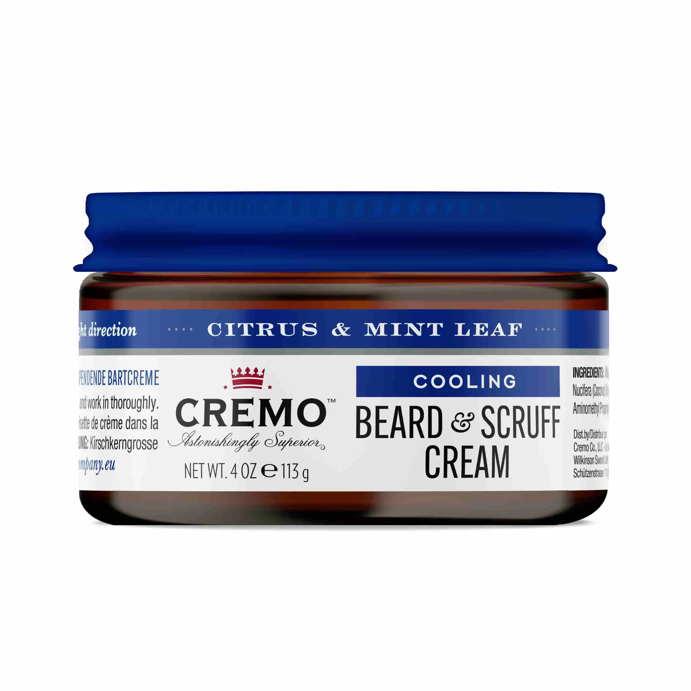 Cremo Citrus & Mint Leaf krém na vousy 113 g