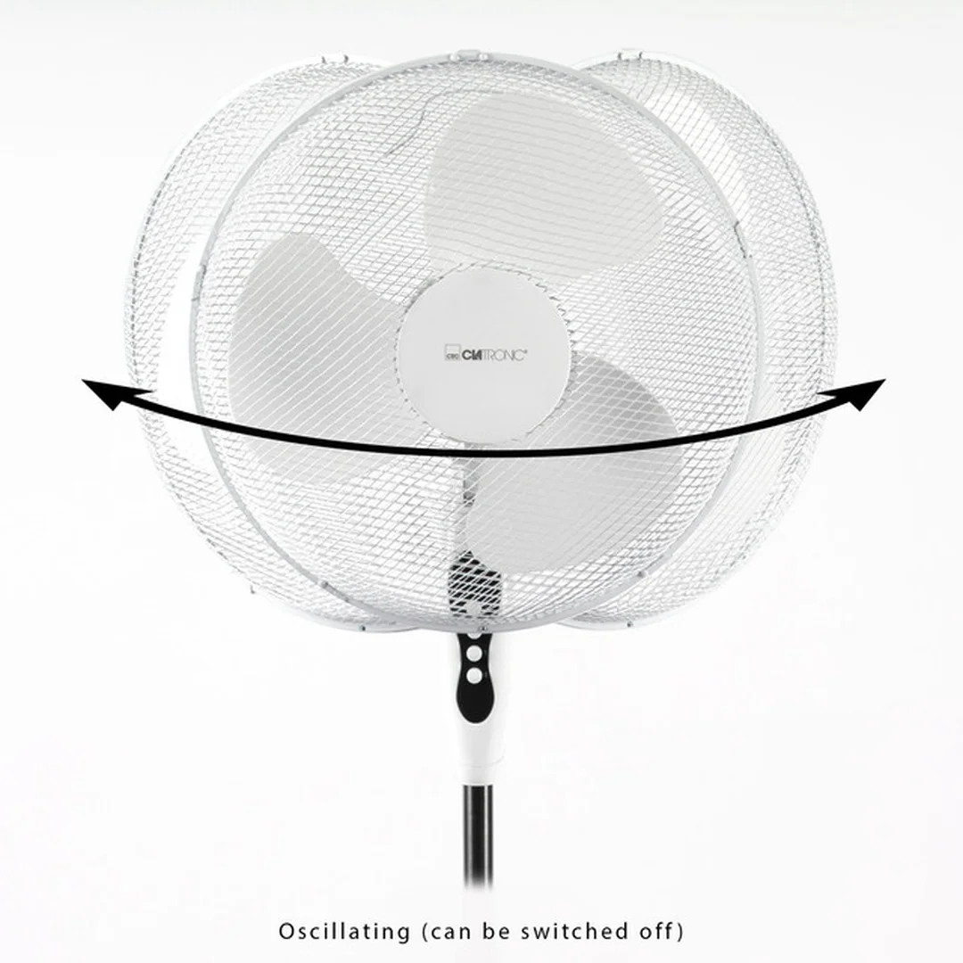 CLATRONIC VL 3603 S WH ventilátor 40cm stojanový