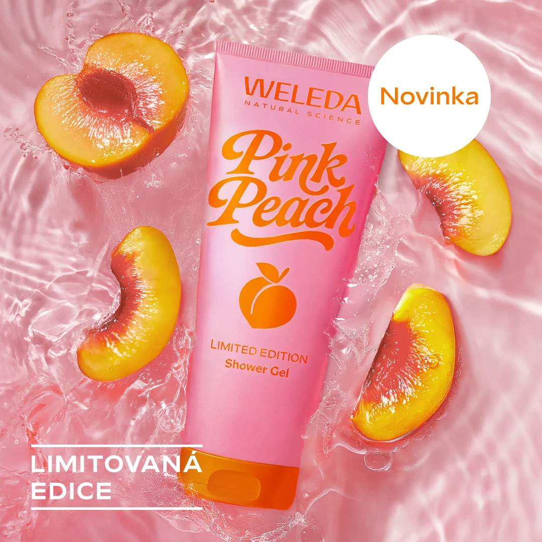 Weleda Pink Peach Sprchový gel 200 ml