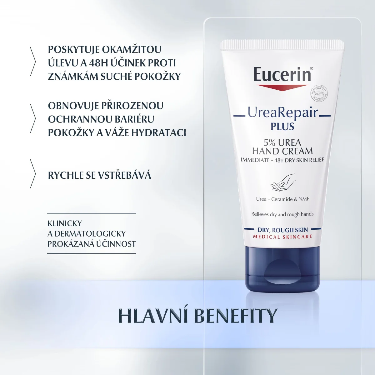 Eucerin UreaRepair PLUS 5% Urea krém na ruce 75 ml