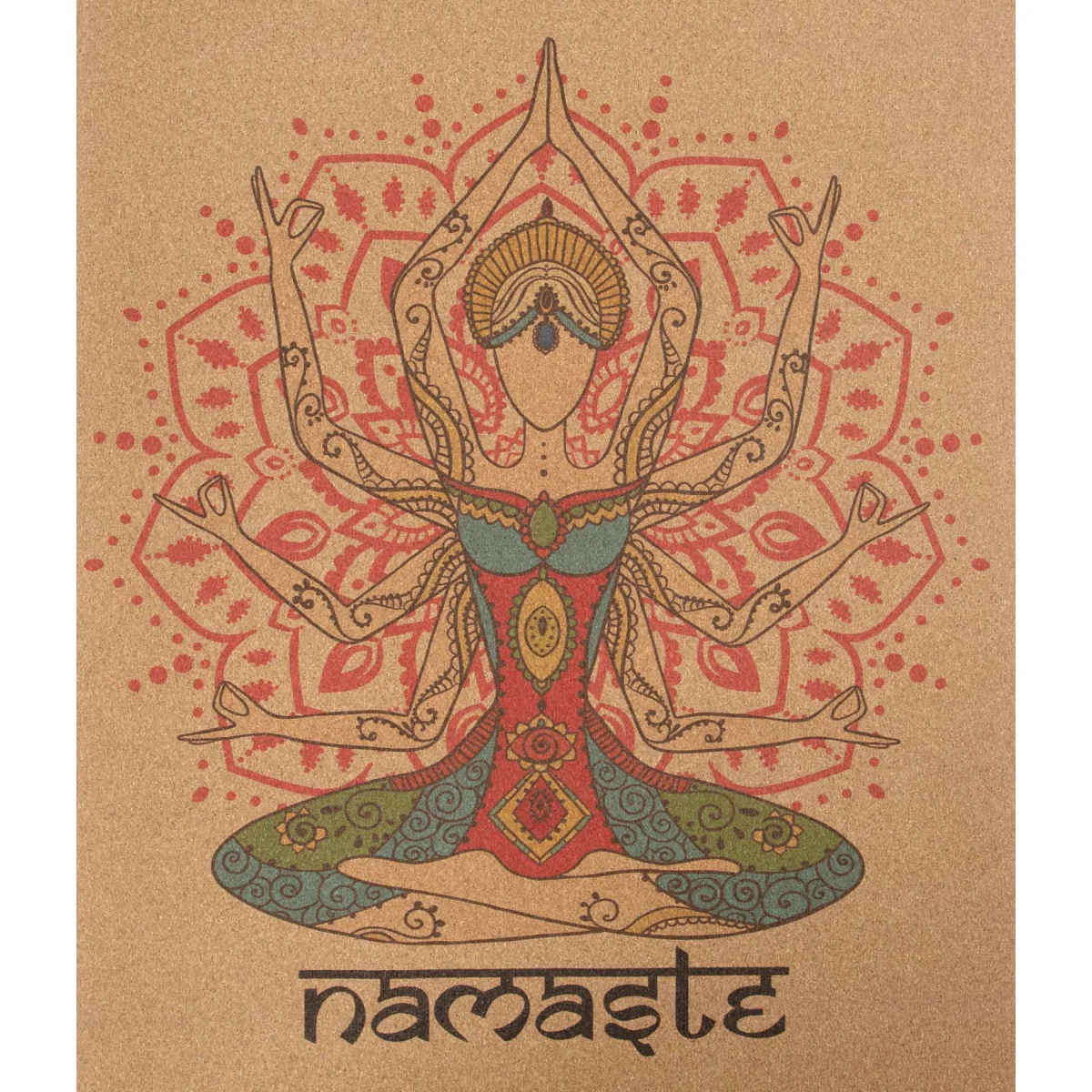 SharpShape Korková cestovní jogamatka Namaste