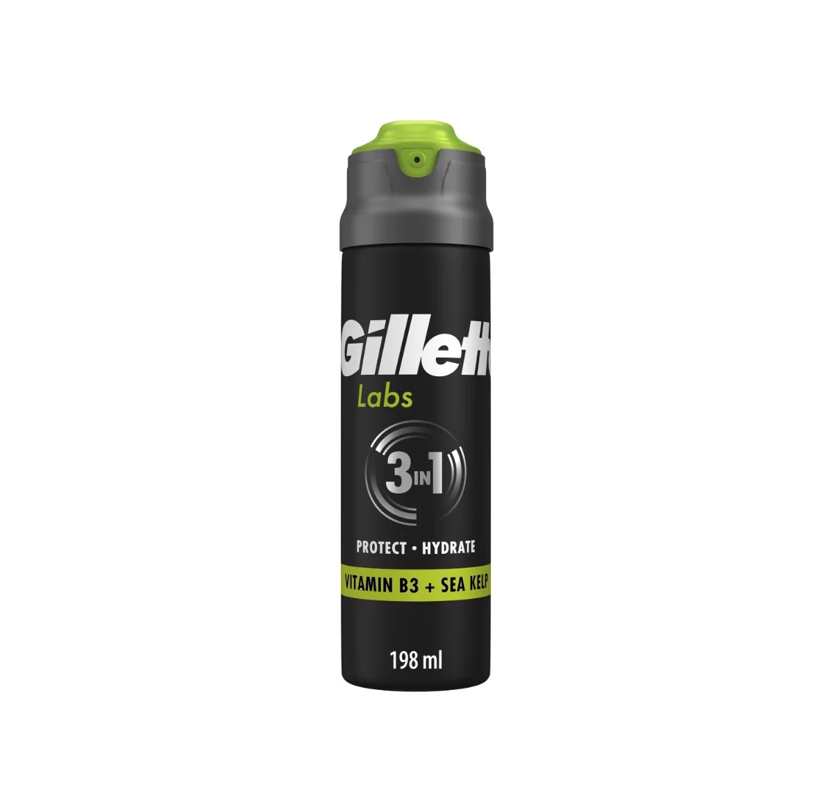Gillette LABS 3v1 pánský gel na holení 198 ml