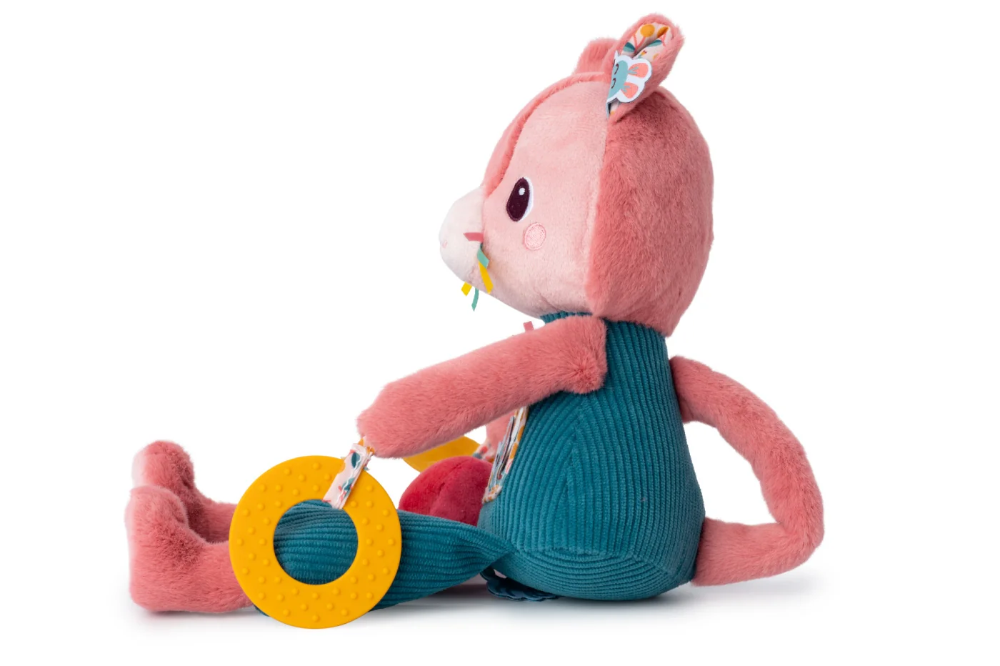 Lilliputiens textilní hračka s aktivitami - kočička Jeanne