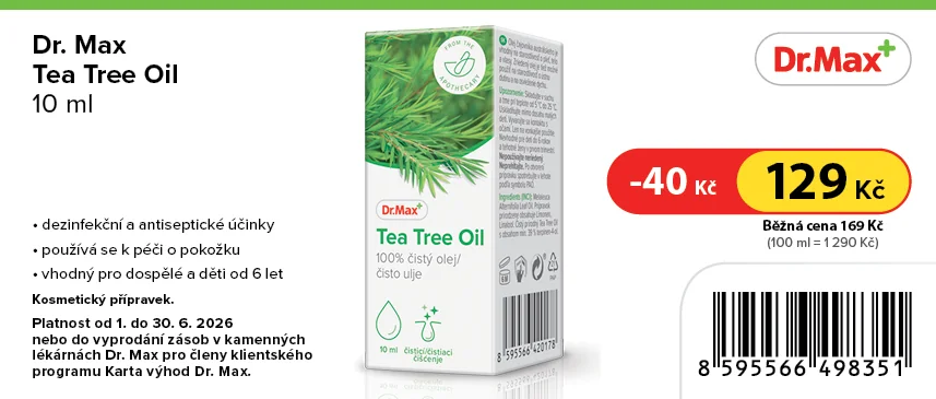 Dr. Max Tea Tree Oil 10 ml Dr. Max Tea Tree Oil 10 ml