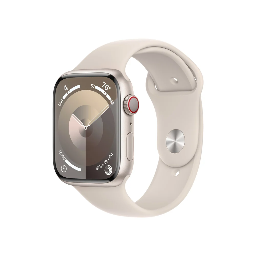 Apple Watch S9 Cellular 41 mm sport band S/M smart hodinky Starlight