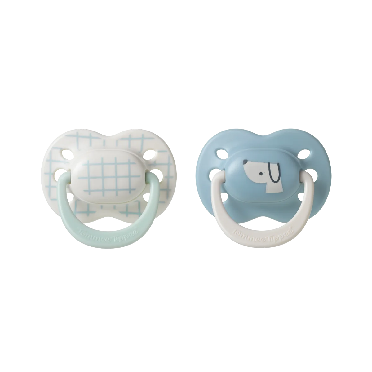 Tommee Tippee Silikonový dudlík Ultimate Fit Deco Boy 0-6m 2 ks více barevných variant