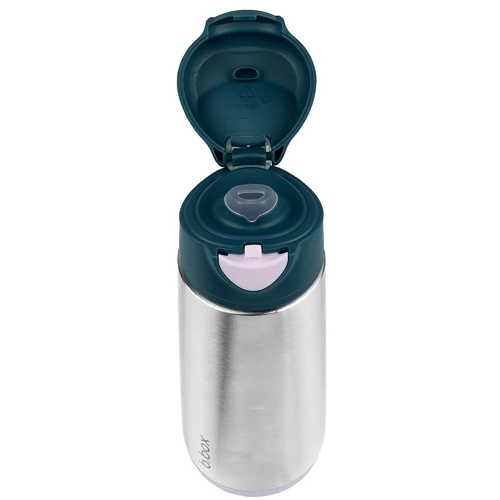 B.BOX Termoska na pití sport 500 ml - indigo/růžová