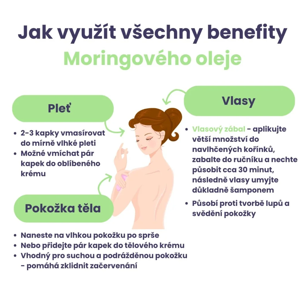 Renovality Moringový olej lisovaný za studena 100 ml