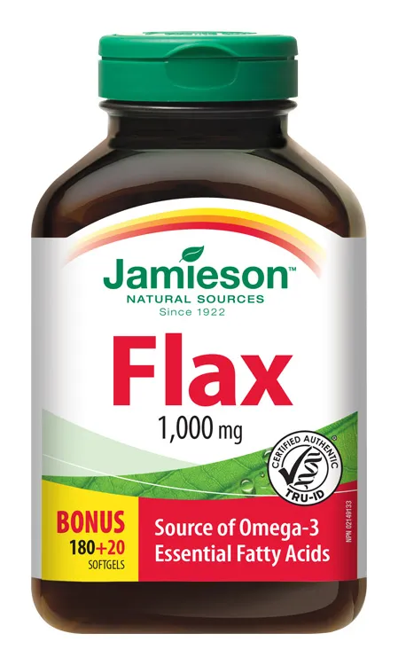 Jamieson Flax Omega-3 1000 mg lněný olej