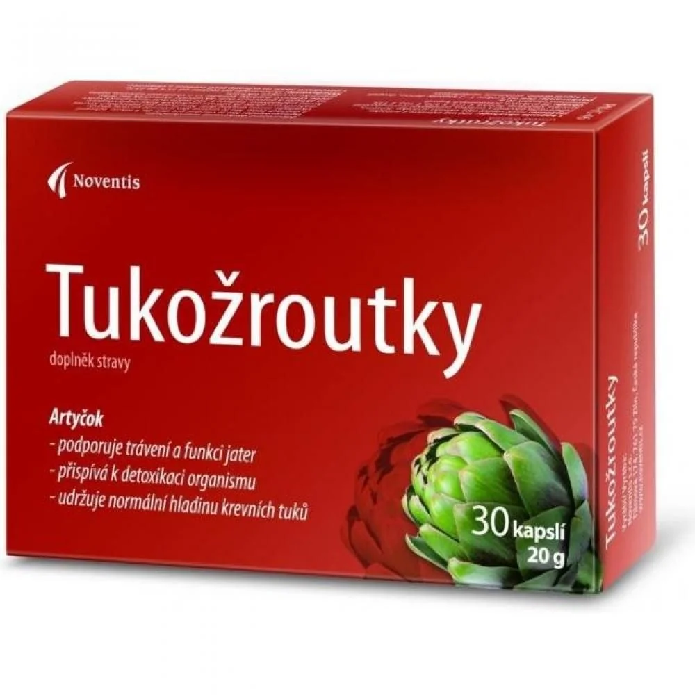 Noventis Tukožroutky 30 kapslí