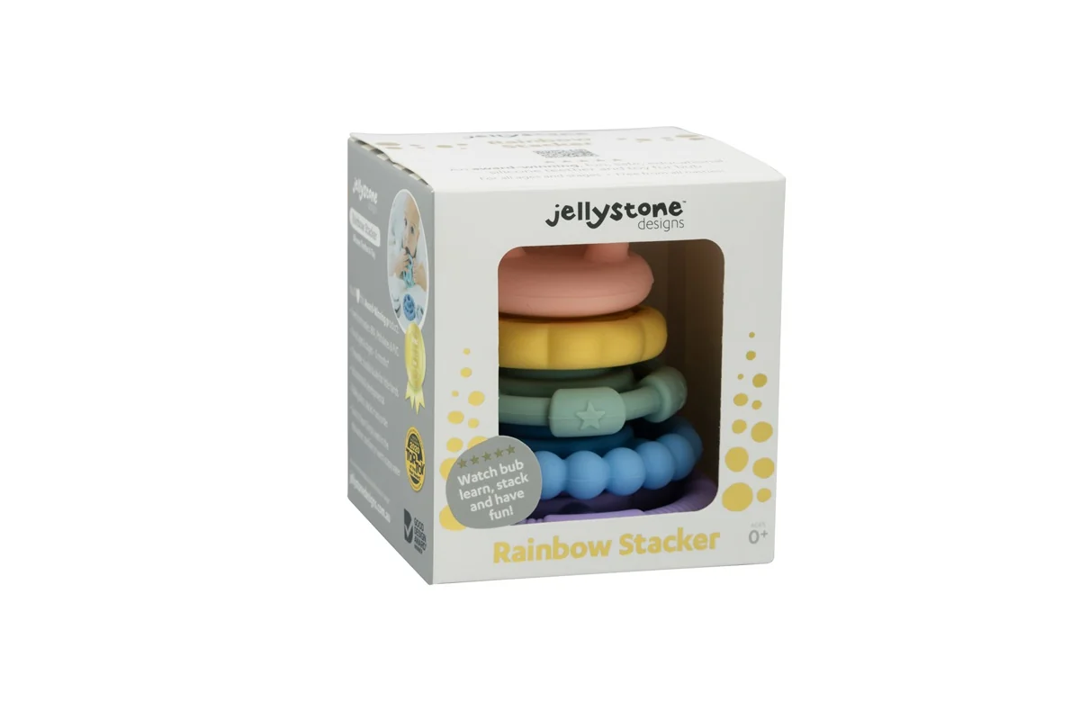 Jellystone Designs Skládací pyramida s kousátky, gelato