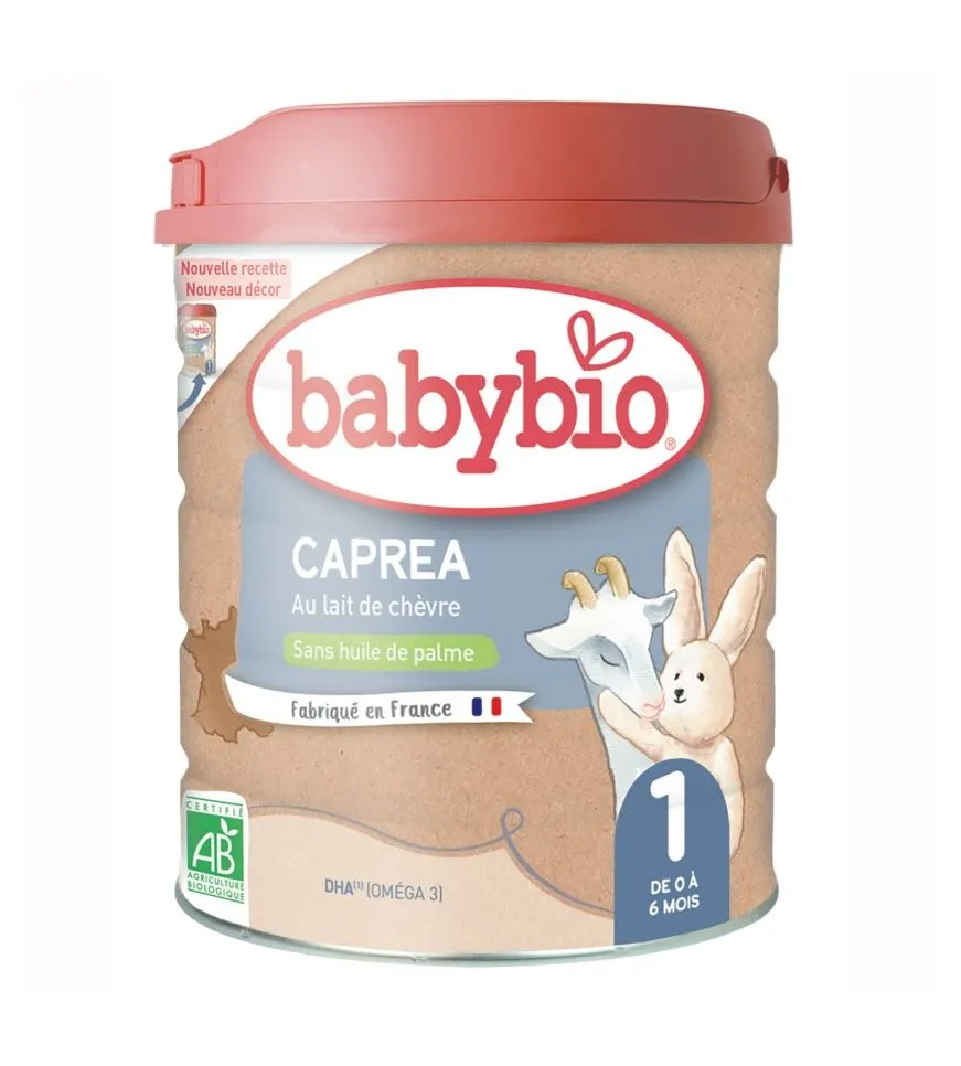 Babybio Caprea 1 Počáteční kozí kojenecké bio mléko 800 g