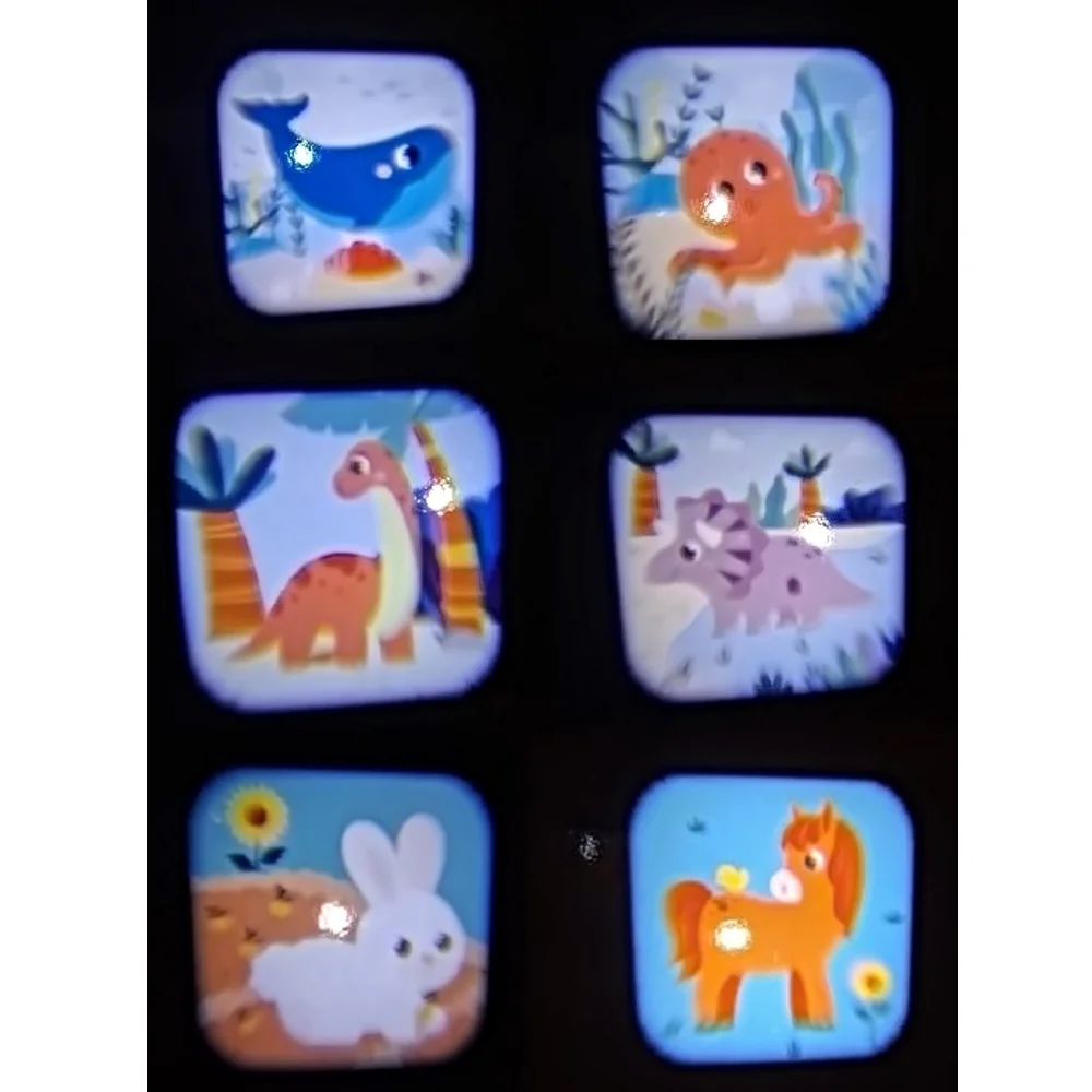 Adam Toys Svítilna s diaprojektorem obrázků pro děti