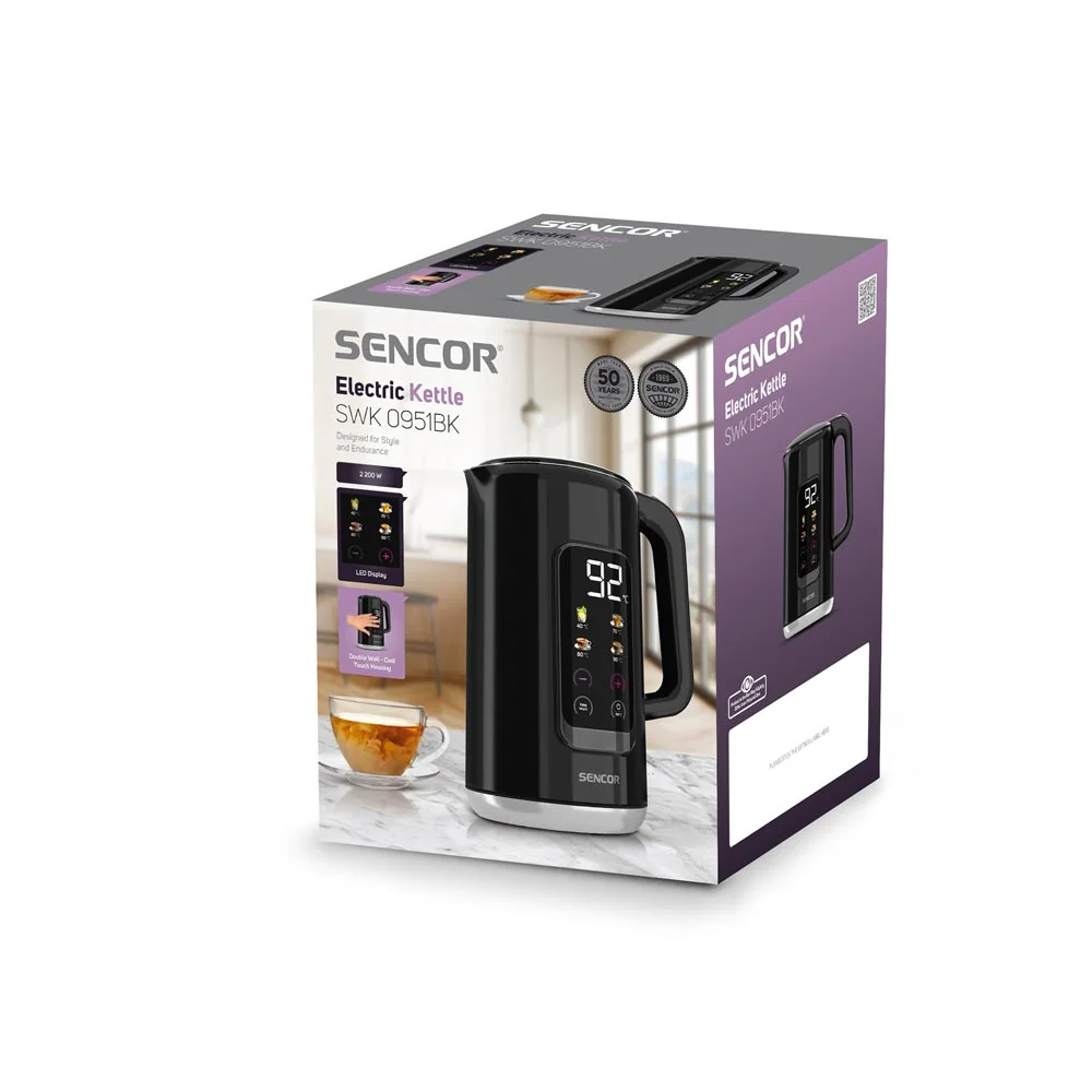 SENCOR SWK 0951BK rychlovarná konvice